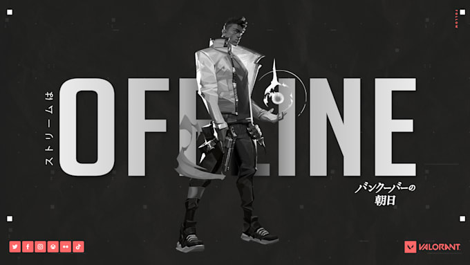 do custom twitch or kick stream gaming and vtuber overlay