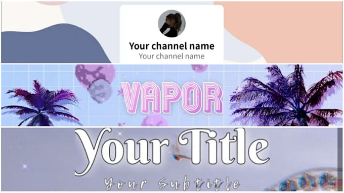create youtube intros and outros  for any category  you want
