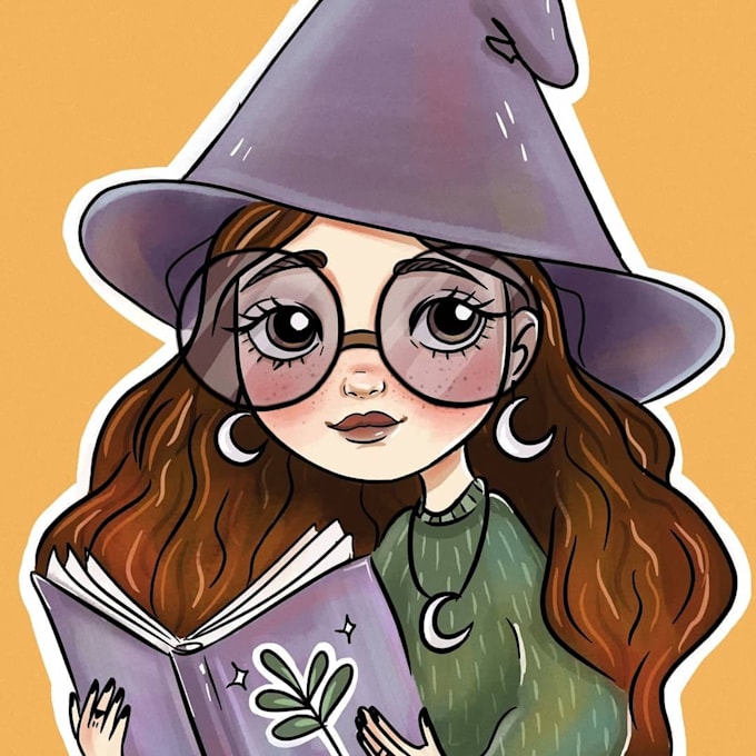 draw a cartoon portrait of you or your pet in my cute style