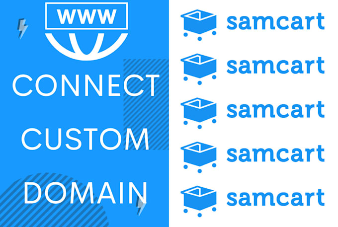 add custom domain on samcart
