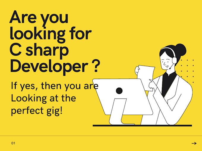 develop c sharp dot net desktop application