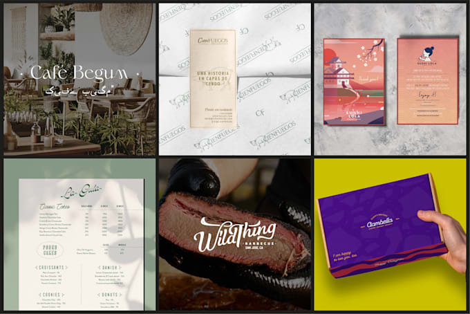 design premium restaurant and hotel branding
