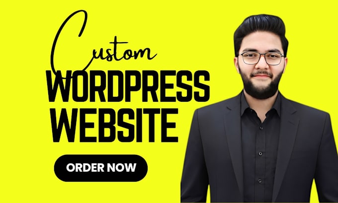 create wordpress website design and website development