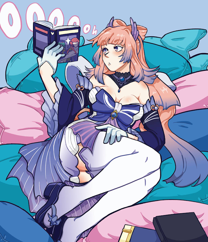draw a sfw pinup either oc or preexisting character