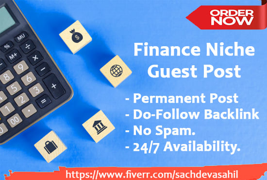 provide guest post on finance niche do follow link