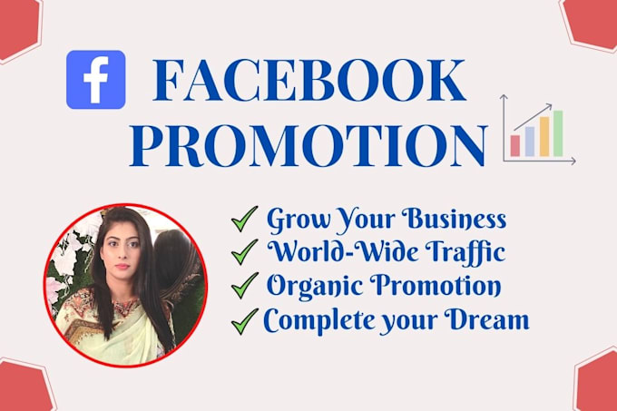facebook page and website link promotion specialist