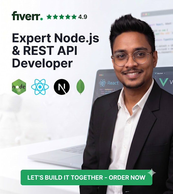 build scalable rest API and fix node js backend bugs