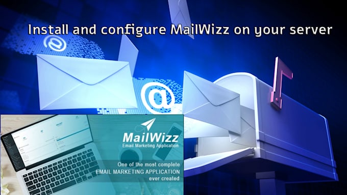 build SMTP server with mailwizz to send bulk emails