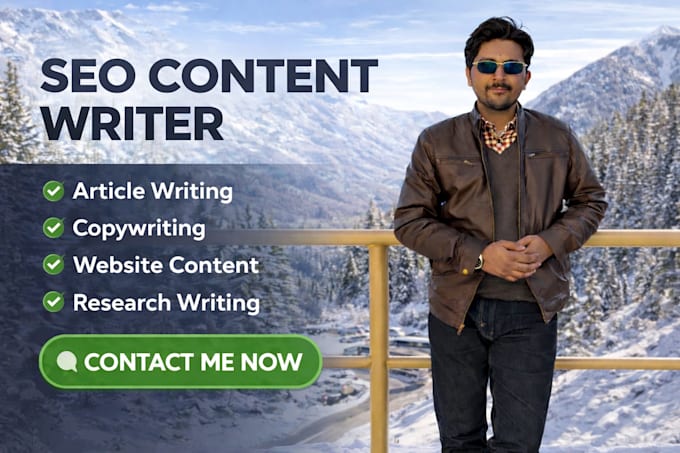 write SEO web content