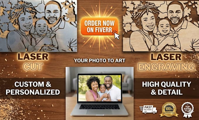 create laser cutting dxf files for cnc metal wall art and engraving