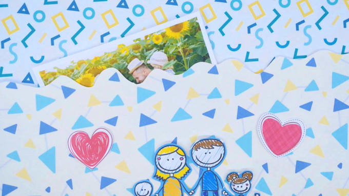 create creative stop motion slideshow video