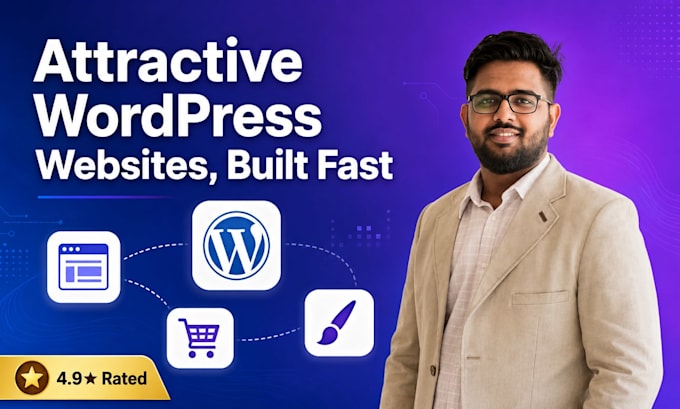 design, fix and create an attractive wordpress website