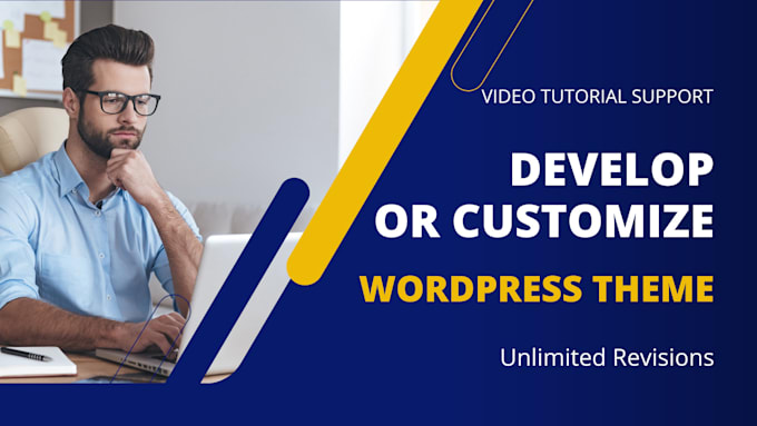 develop or customize wordpress theme