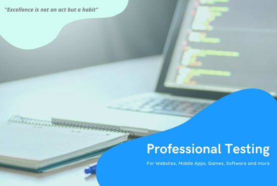 test your website, mobile app, game or software