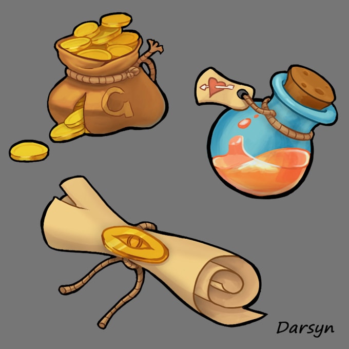 draw icons or symbols