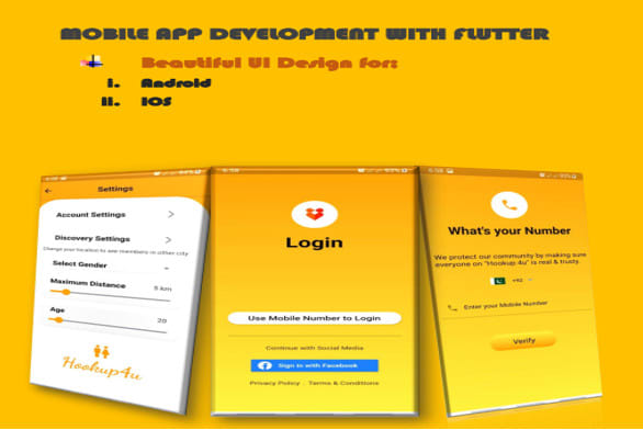 Develop mobile app, android and ios by using flutter by Shakeeb_khan6 ...