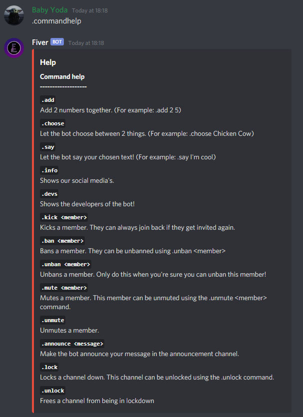 Make a working discord bot using python by Milodemeester | Fiverr image.