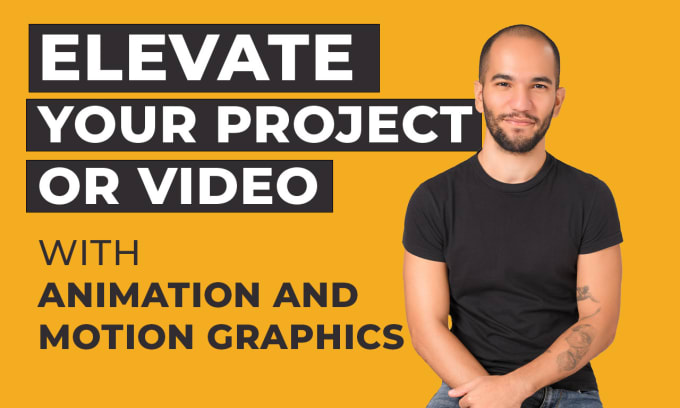 do animation and motion graphics for your project or product