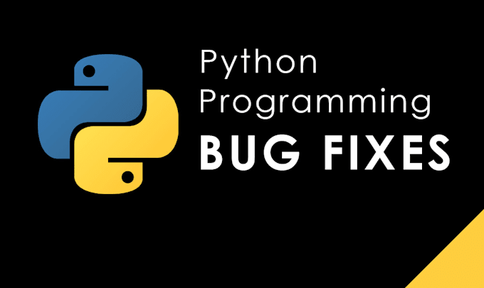 fix the bugs and errors in your python application code