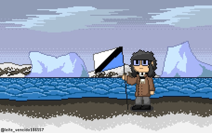create a custom pixel art for you