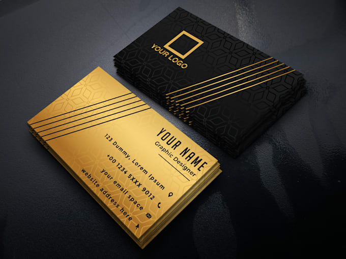 design luxury and outstanding business card