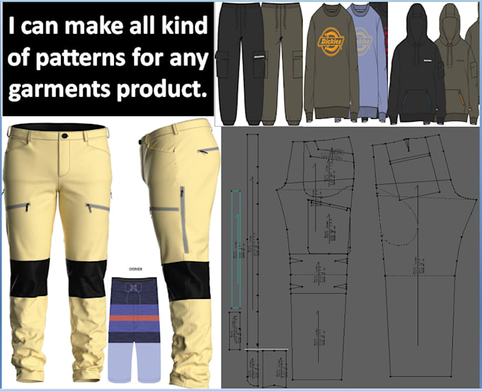 do sewing pattern make and pattern correction as your needs