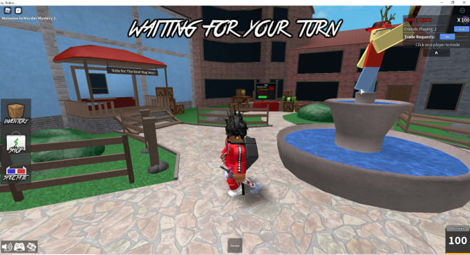 Help you get to max level and get you coins on mm2 roblox by M1buny