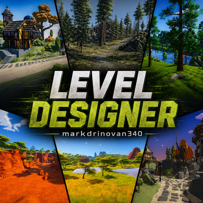 do level, environment, and lighting design in unity