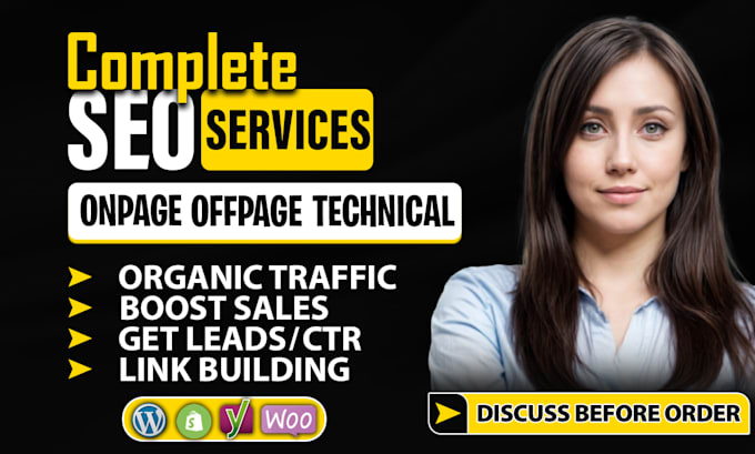 optimize website SEO for organic ranking wordpress, shopify, joomla