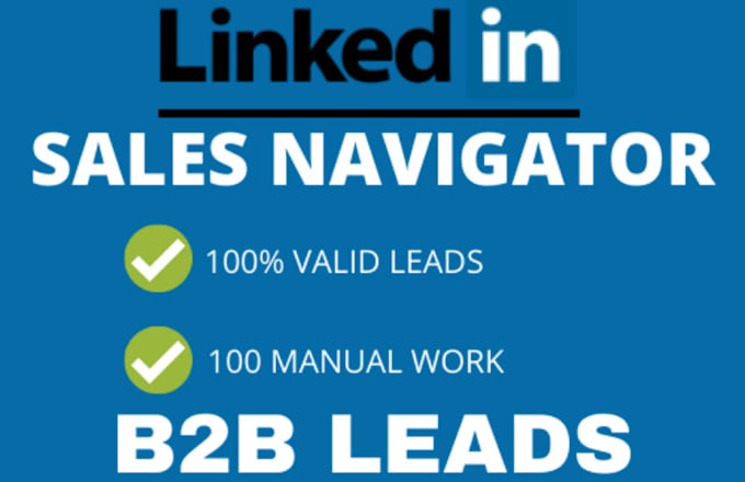 do lead generation by linkedin sales navigator