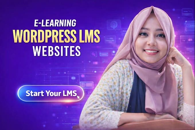 do elearning website or coaching website with wordpress lms