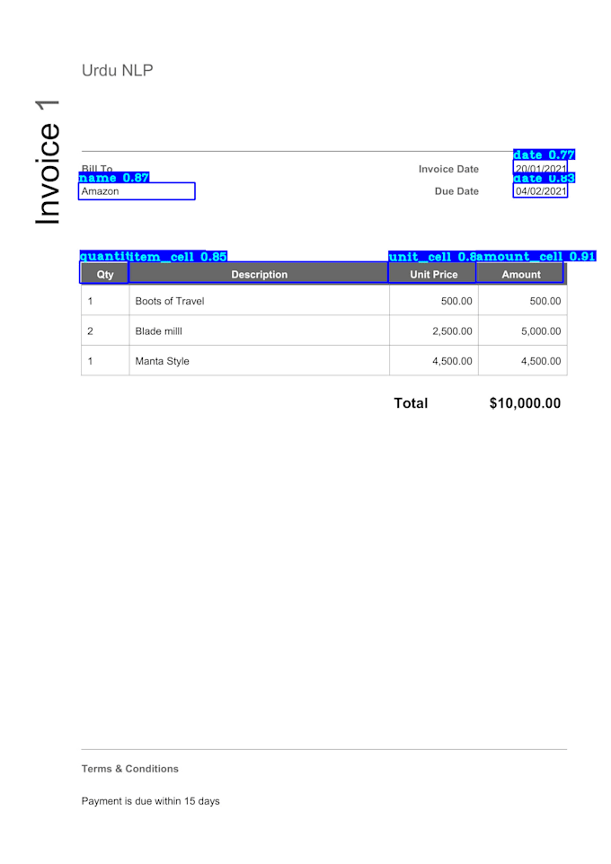 do ocr on invoices