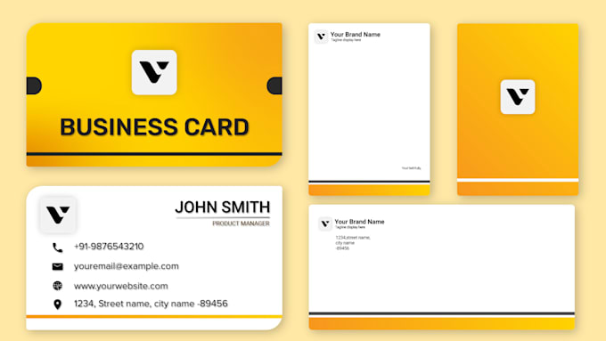 do design creative business card and  stationary items