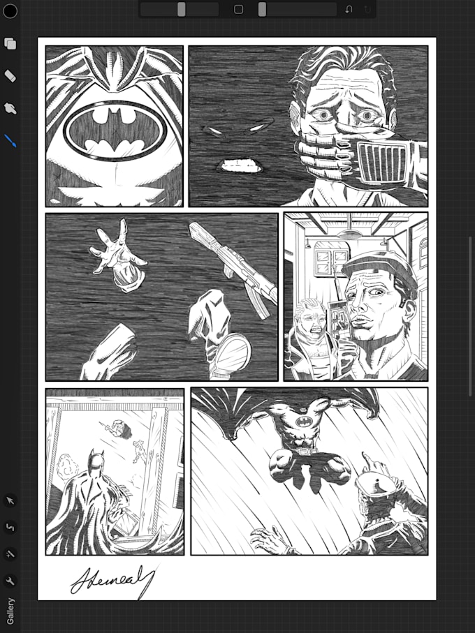 Design original comic characters and scenes of your choice by Lukeyk97 ...