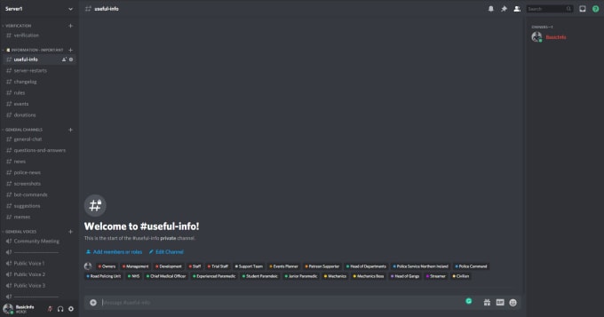 Fivem Gang Discord Template