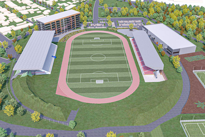 render real estate projects