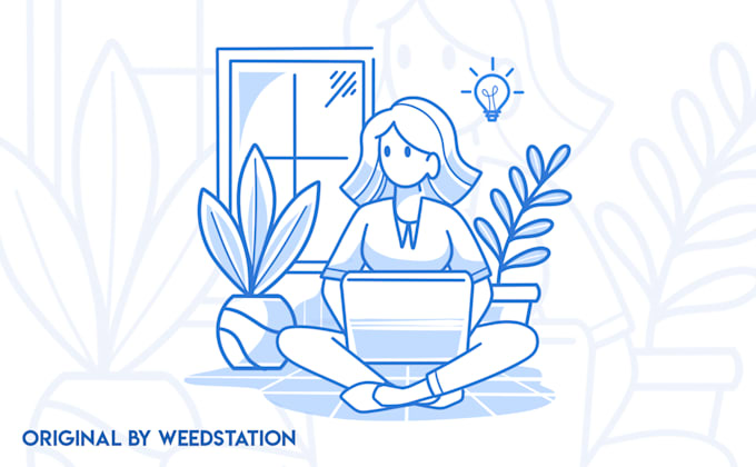 Best Price! I will draw minimal modern line art illustration  for $15