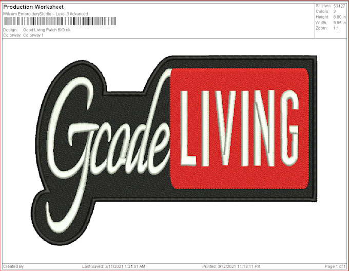 do custom embroidered patches digitizing