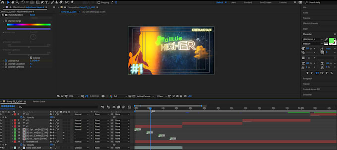 make an animated creative lyric video for you