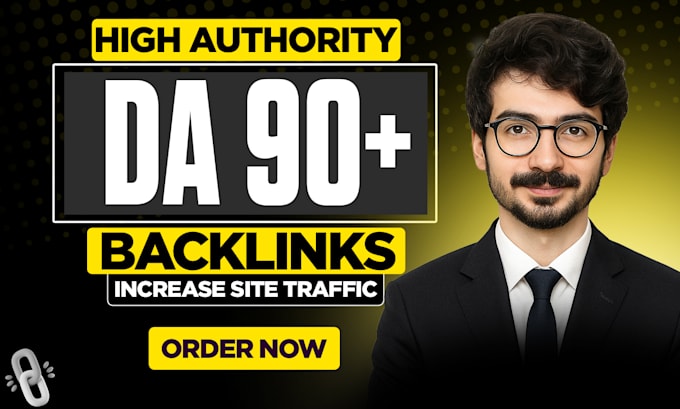 build high quality da90 backlinks for your website