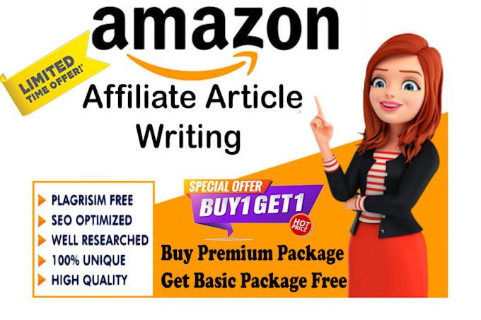 write SEO amazon affiliate article and buying guide