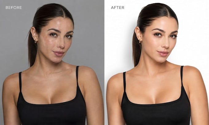 do high end photo retouching for product and brand images