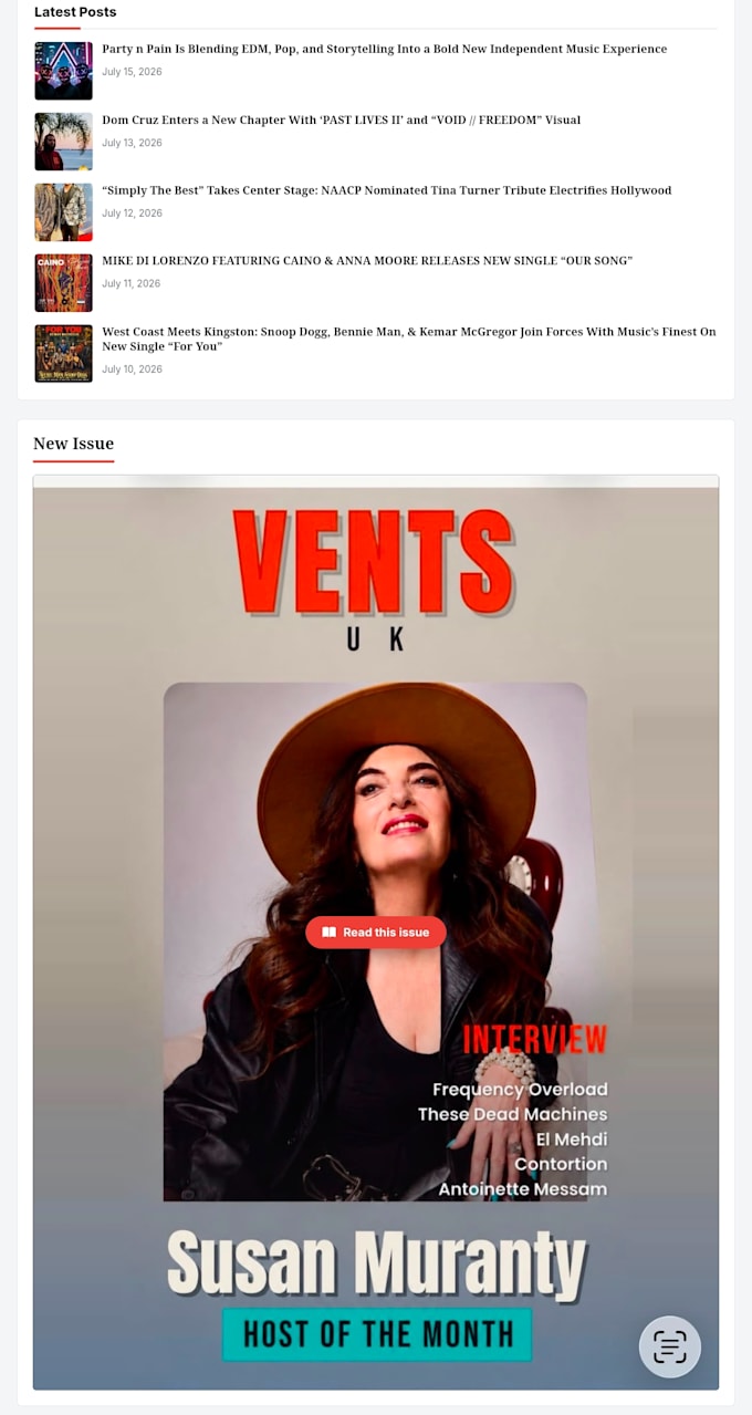 guest post on ventsmagazine dot uk best music magazine website