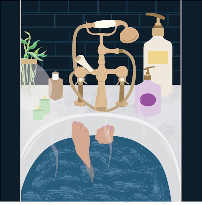 create custom illustrative artwork for gifting or home decor