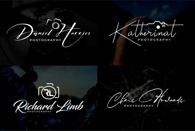 Design Luxury Photography Signature Logo, Or Watermark