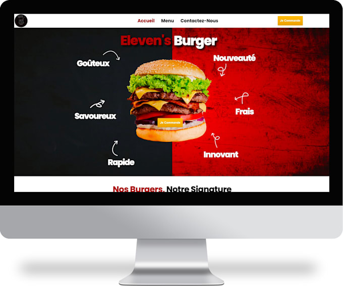 Build your amazing one page website by Red1developer Fiverr