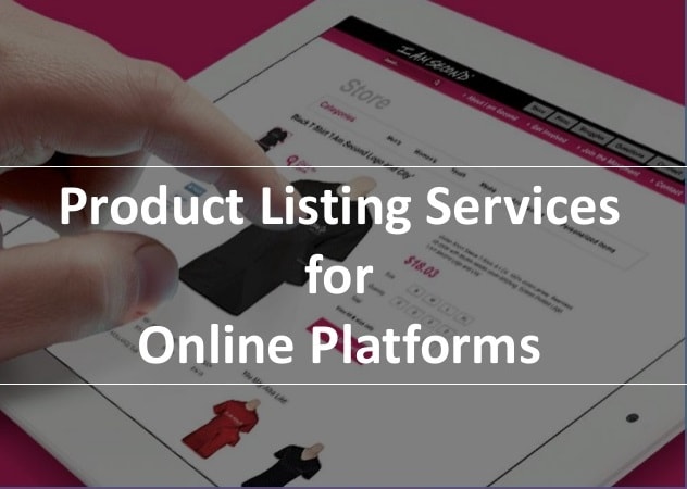 product listing on amazon ebay and well as dropshipping
