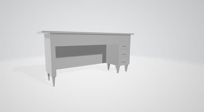 create realistic furniture in 3d for games