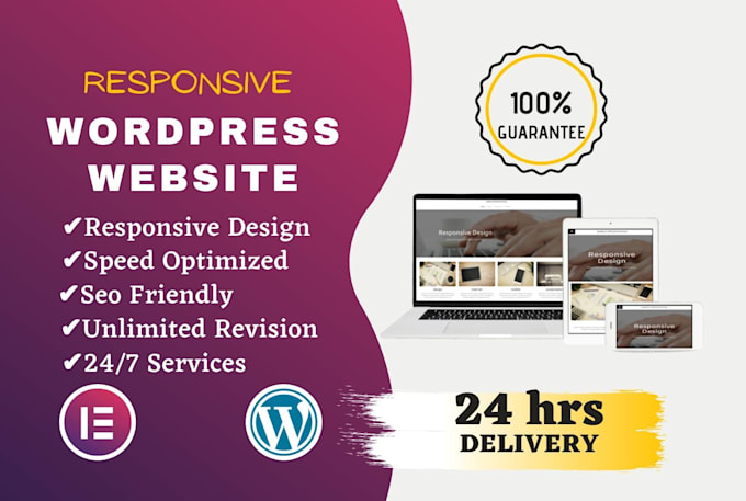 design, redesign or fix a wordpress website with elementor pro