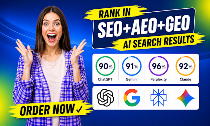 increase ai visibility score to rank website in chatgpt gemini with aeo GEO SEO